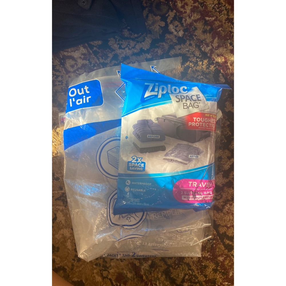 Ziploc Travel space saving bags